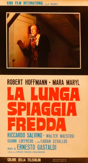 La lunga spiaggia fredda - Italian Movie Poster (thumbnail)