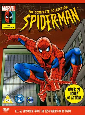 &quot;Spider-Man&quot; - British DVD movie cover (thumbnail)