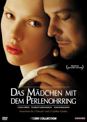 Girl with a Pearl Earring - Swiss DVD movie cover (thumbnail)