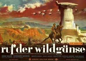 Ruf der Wildg&auml;nse - German Movie Poster (thumbnail)
