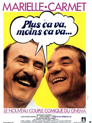 Plus &ccedil;a va, moins &ccedil;a va - French Movie Poster (thumbnail)