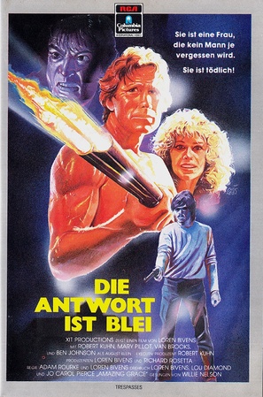 Trespasses - German VHS movie cover (thumbnail)