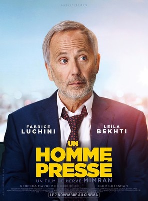 Un homme press&eacute; - French Movie Poster (thumbnail)