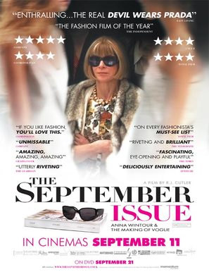 The September Issue - British Movie Poster (thumbnail)