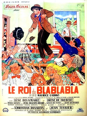 Le roi du bla bla bla - French Movie Poster (thumbnail)