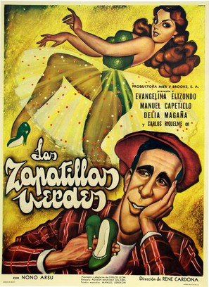 Las zapatillas verdes - Mexican Movie Poster (thumbnail)