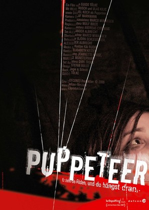 Puppeteer - German Movie Poster (thumbnail)