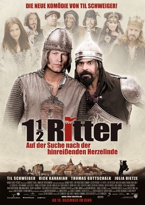 1 1/2 Ritter - Auf der Suche nach der hinrei&szlig;enden Herzelinde - German Movie Poster (thumbnail)