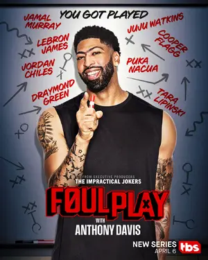 "Foul Play with Anthony Davis" Poster