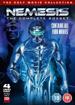 Nemesis 4: Death Angel - British DVD movie cover (thumbnail)