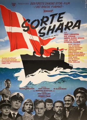 Sorte Shara - Danish Movie Poster (thumbnail)