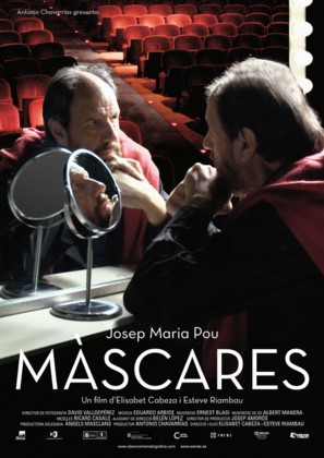 M&agrave;scares - Spanish Movie Poster (thumbnail)