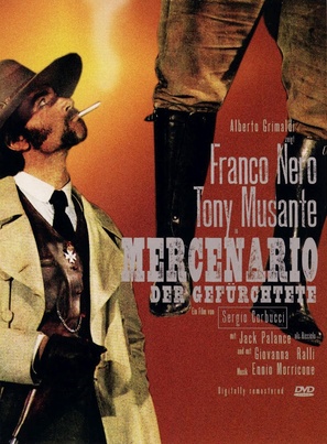 Il mercenario - German DVD movie cover (thumbnail)