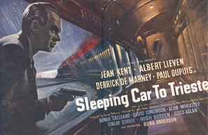 Sleeping Car to Trieste - British Movie Poster (thumbnail)