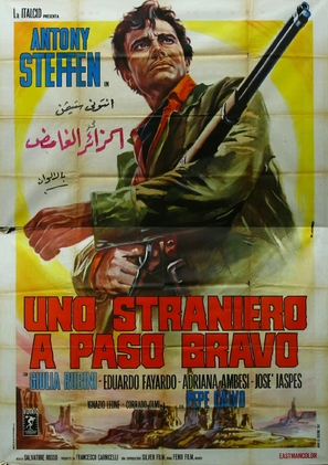 Uno straniero a Paso Bravo - Italian Movie Poster (thumbnail)