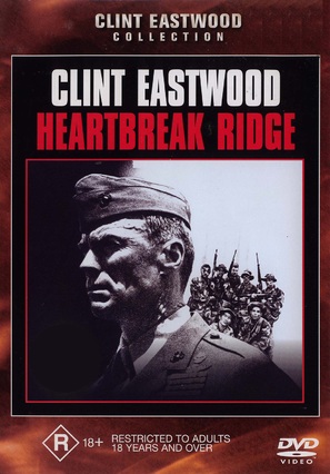 Heartbreak Ridge - Australian DVD movie cover (thumbnail)