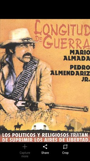 Longitud de guerra - Mexican Movie Poster (thumbnail)