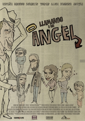 Llamando a un &aacute;ngel - Mexican Movie Poster (thumbnail)