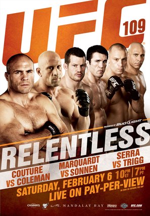 UFC 109: Relentless - Movie Poster (thumbnail)