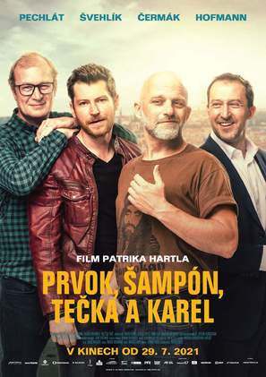 Prvok, Sampon, Tecka a Karel - Czech Movie Poster (thumbnail)