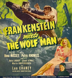 Frankenstein Meets the Wolf Man - Movie Poster (thumbnail)