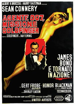 Goldfinger - Italian Movie Poster (thumbnail)