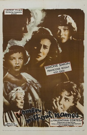 Donne senza nome - Movie Poster (thumbnail)