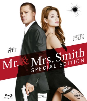 Mr. &amp; Mrs. Smith - German Blu-Ray movie cover (thumbnail)