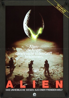 Alien - German Movie Poster (thumbnail)