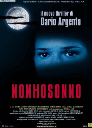 Non ho sonno - Italian Movie Poster (thumbnail)