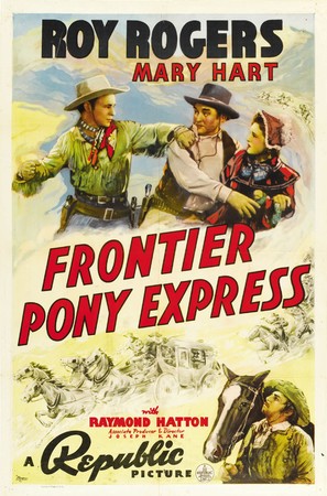 Frontier Pony Express - Movie Poster (thumbnail)