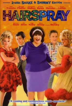 Hairspray - DVD movie cover (thumbnail)