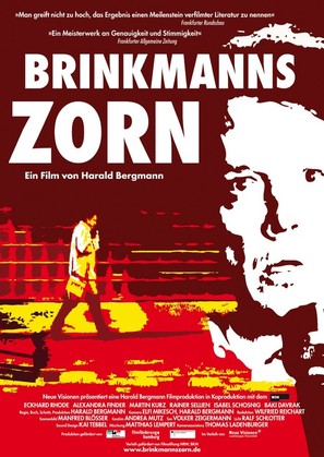 Brinkmanns Zorn - German poster (thumbnail)