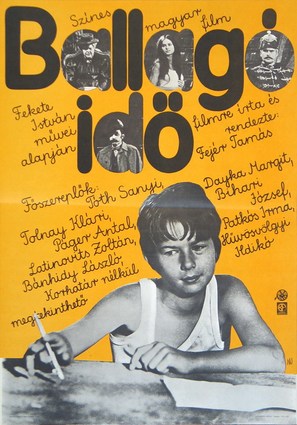 Ballag&oacute; id&ouml; - Hungarian Movie Poster (thumbnail)
