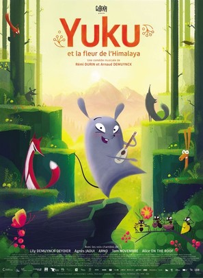 Yuku et la fleur d&#039;Himalaya - French Movie Poster (thumbnail)