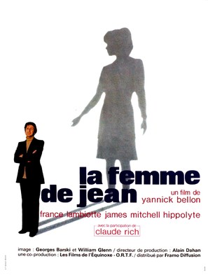 La femme de Jean - French Movie Poster (thumbnail)