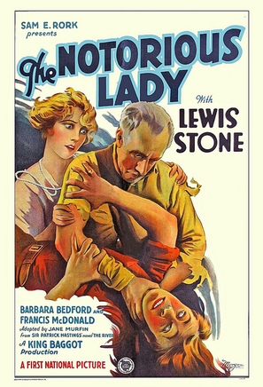The Notorious Lady - Movie Poster (thumbnail)