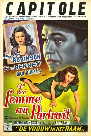 The Woman in the Window - Belgian Movie Poster (thumbnail)