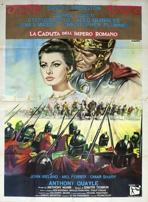The Fall of the Roman Empire - Italian Movie Poster (thumbnail)