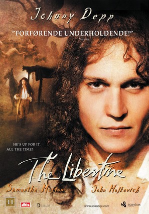 The Libertine - Danish DVD movie cover (thumbnail)