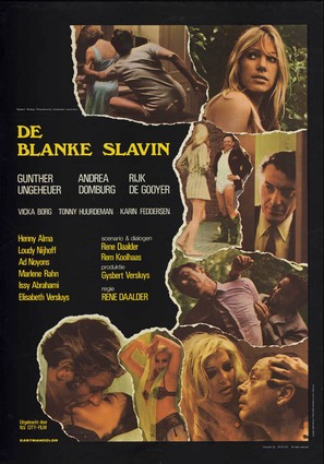 De blanke Slavin - Dutch Movie Poster (thumbnail)