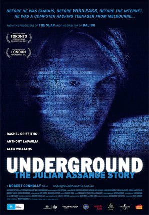 Underground: The Julian Assange Story - Australian Movie Poster (thumbnail)