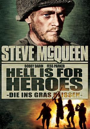 Hell Is for Heroes - German DVD movie cover (thumbnail)