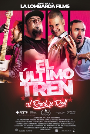 El &uacute;ltimo tren al rock&#039;n&#039;roll - Spanish Movie Poster (thumbnail)