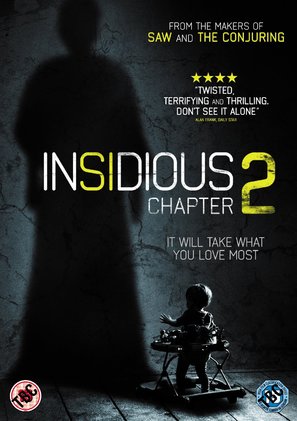 Insidious: Chapter 2 - British DVD movie cover (thumbnail)