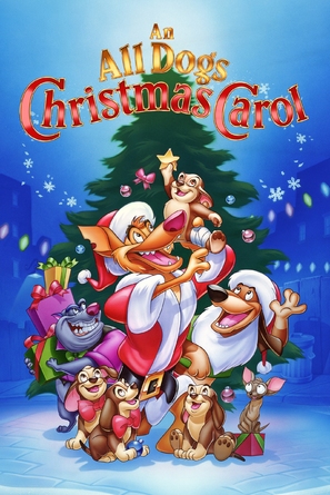 An All Dogs Christmas Carol - DVD movie cover (thumbnail)