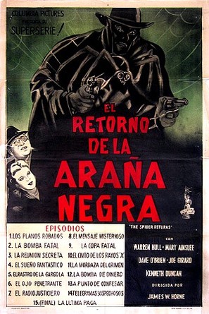 The Spider Returns - Argentinian Movie Poster (thumbnail)