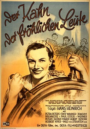 Der Kahn der fr&ouml;hlichen Leute - German Movie Poster (thumbnail)