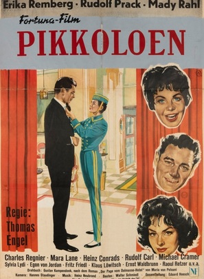 Der Page vom Palast-Hotel - Norwegian Movie Poster (thumbnail)