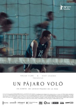 Un p&aacute;jaro vol&oacute; - Cuban Movie Poster (thumbnail)